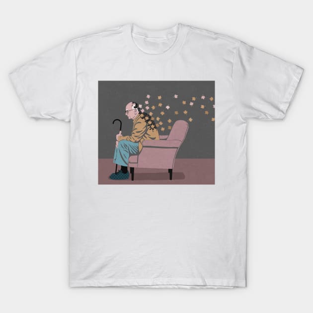 Self Leaves T-Shirt by John Holcroft